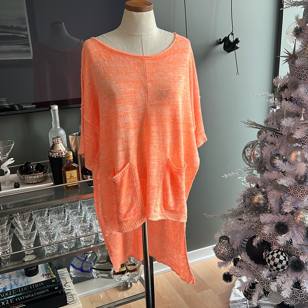 New Free People Femmes Knit High Low Sweater Size XS